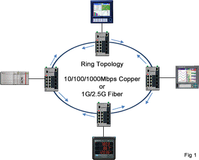 IDS-710HP Ring Topology Diagram