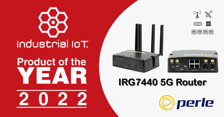 Perle Router sind das Industrial IoT Product of the Year 2022