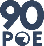 90POE Logo