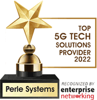 Top 10 Anbieter von 5G-Technologielösungen Award Logo für Perle Systems