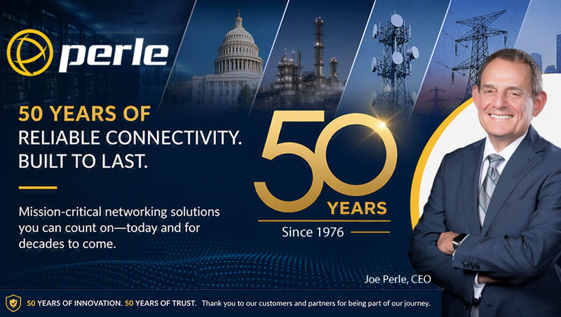 Joe Perle, Gründer und CEO von Perle Systems