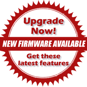Neue Firmware verfügbar. Aktualisieren Sie jetzt, um diese neuesten Funktionen und Features zu erhalten.
