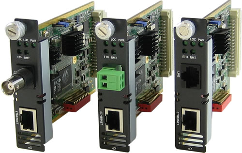 eX-CM1110 Managed Gigabit Ethernet Extender Module
