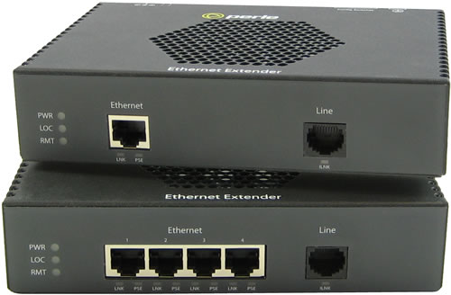 10/100 PoE Ethernet Extender