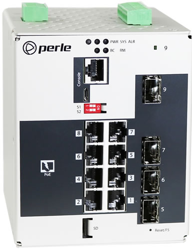 IDS-509CPP Industrieller Managed Switch